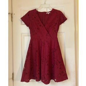 Red Lace Dress